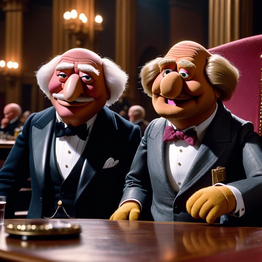 Statler Waldorf from The Muppet Show