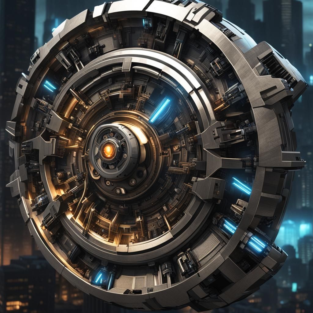 Cyberpunk Temporal Accelerator Gear: Speed Enhancement