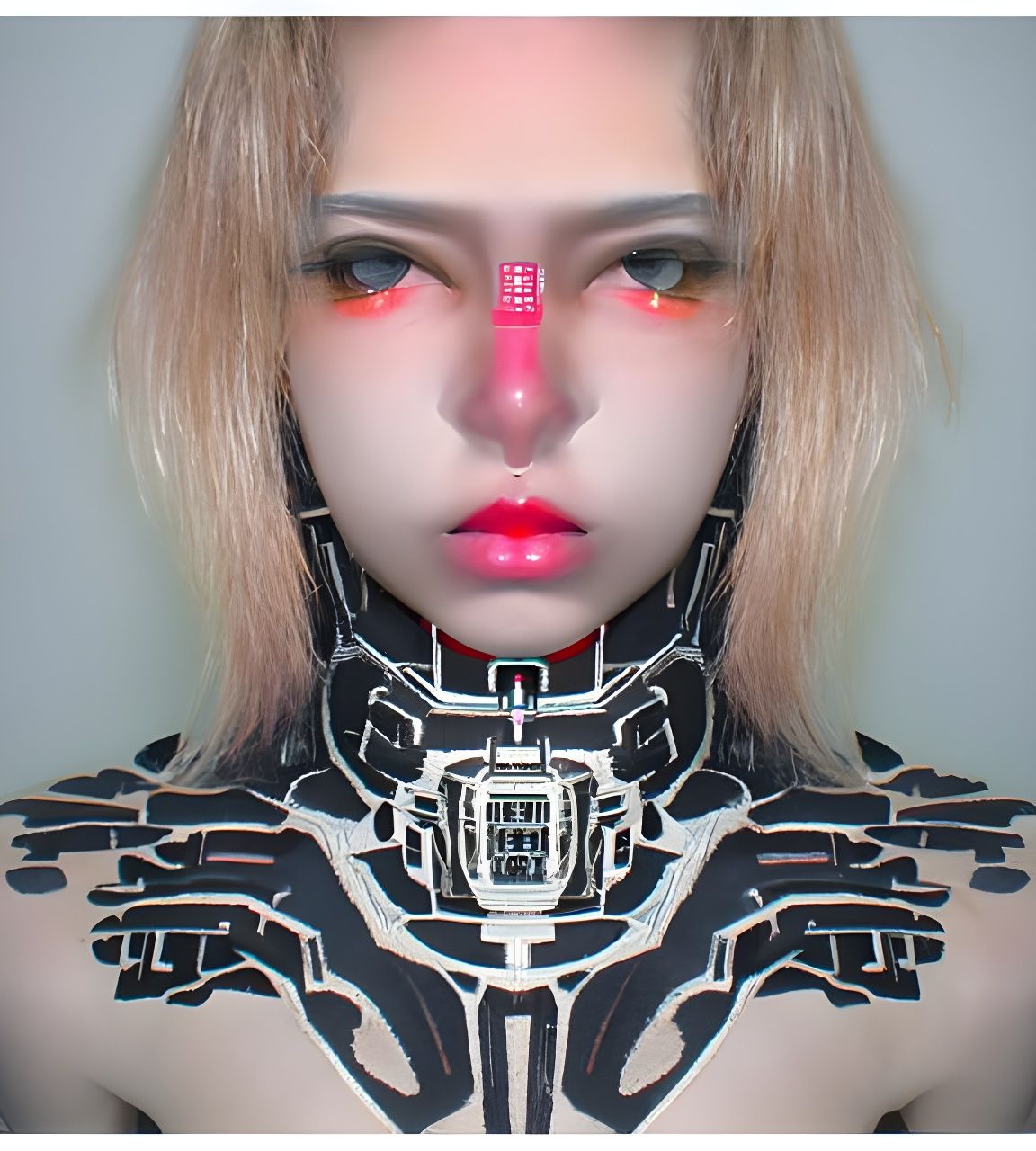 Red Mecha: A Cybernetic Marvel