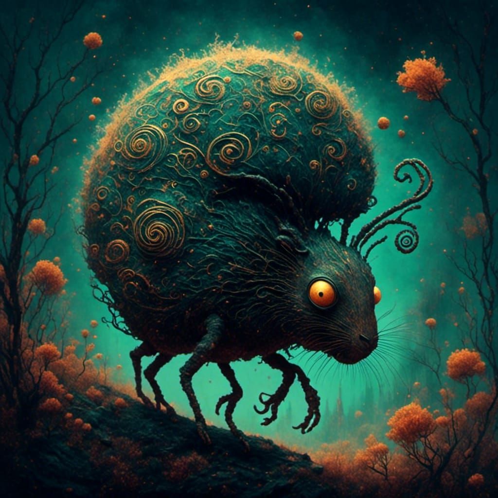 Fantastical Matte Painting with Intricate Details