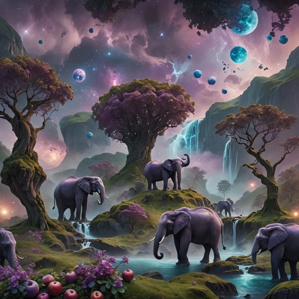 Galactic Chaos: Apples and Elephants in Fjords