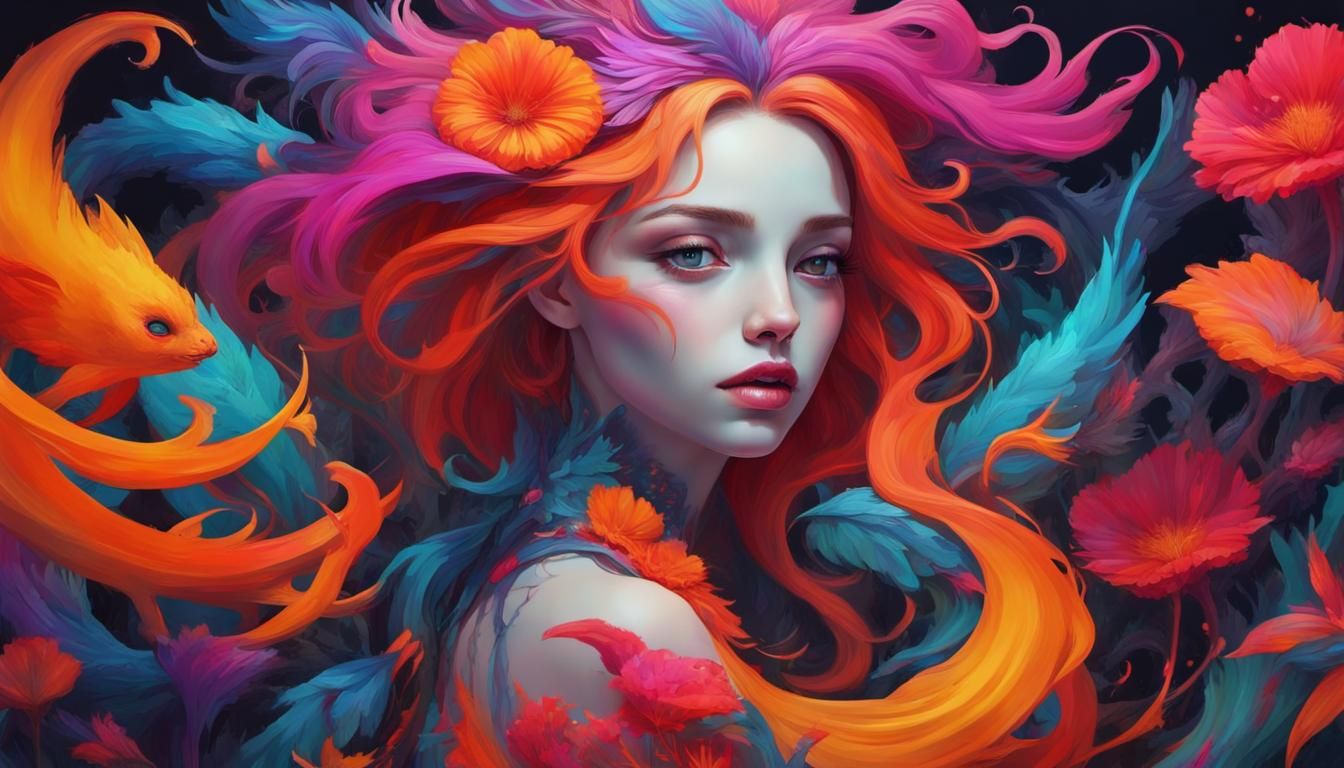 Unknown Subject Rendered in Vibrant 8K