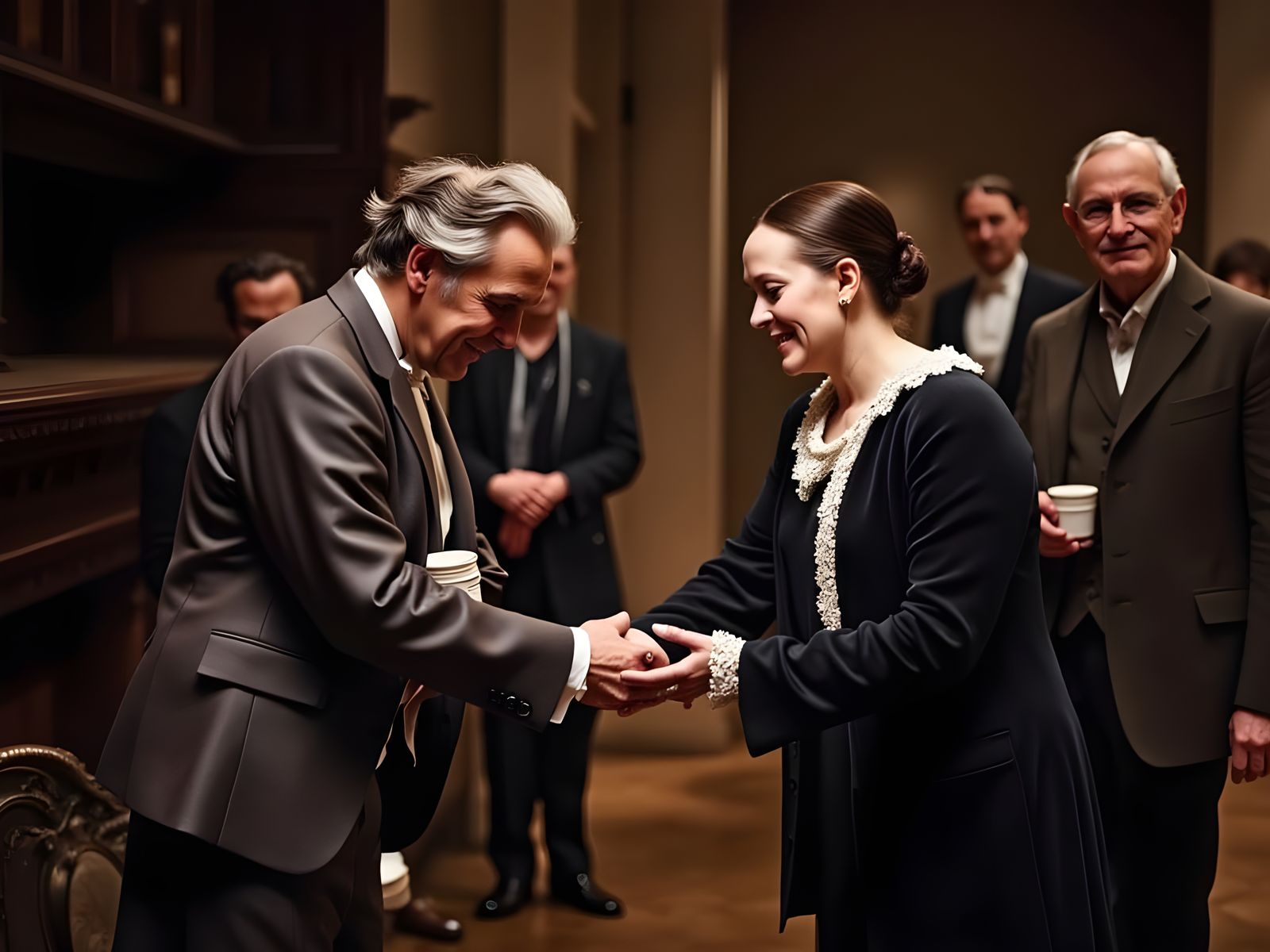 Hamlet at the Globe Theater in Vivid Realism