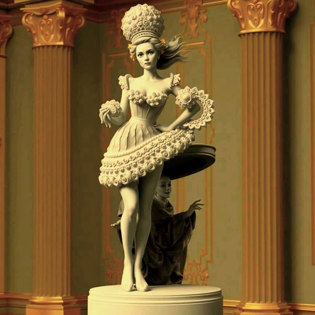 Surreal Glamorous Psychedelic Masterpiece in 8k