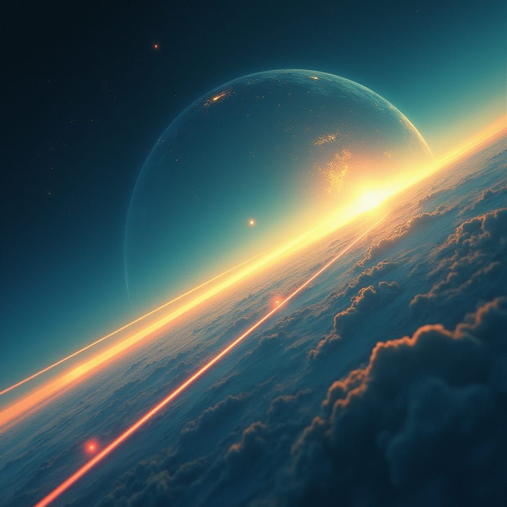 Ethereal Cosmic Ray Blazes Through the Cosmos