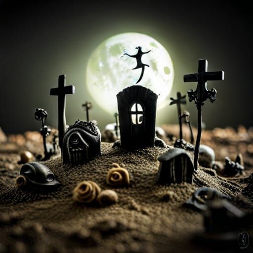 Spooky Graveyard Dance: A Tiny Masterpiece