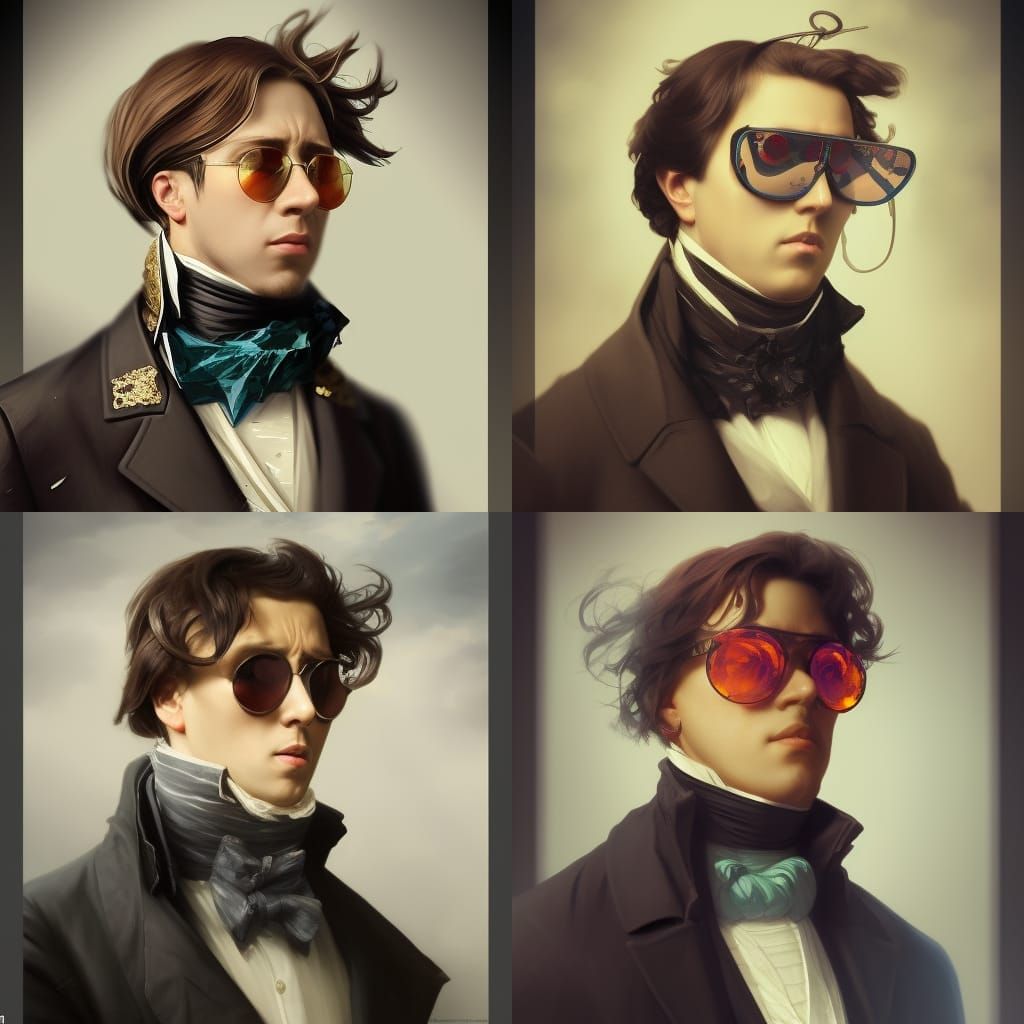 Chopin as Drill Rap Artist: Hyperdetailed Portrait