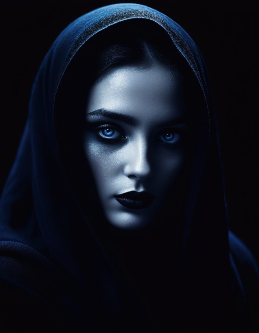 High Contrast Dark Theme Profile Picture