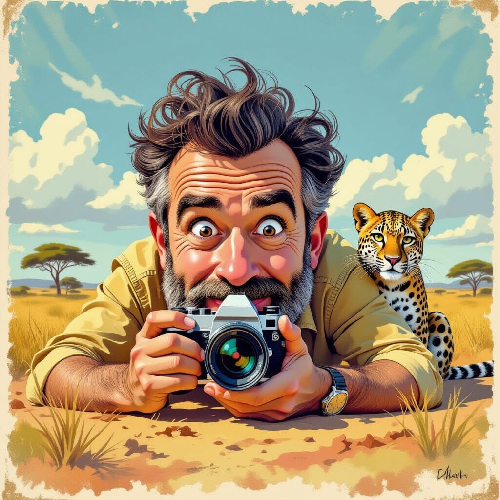 Humorous Sendak-Inspired Photographer Captures Wildlife on S...