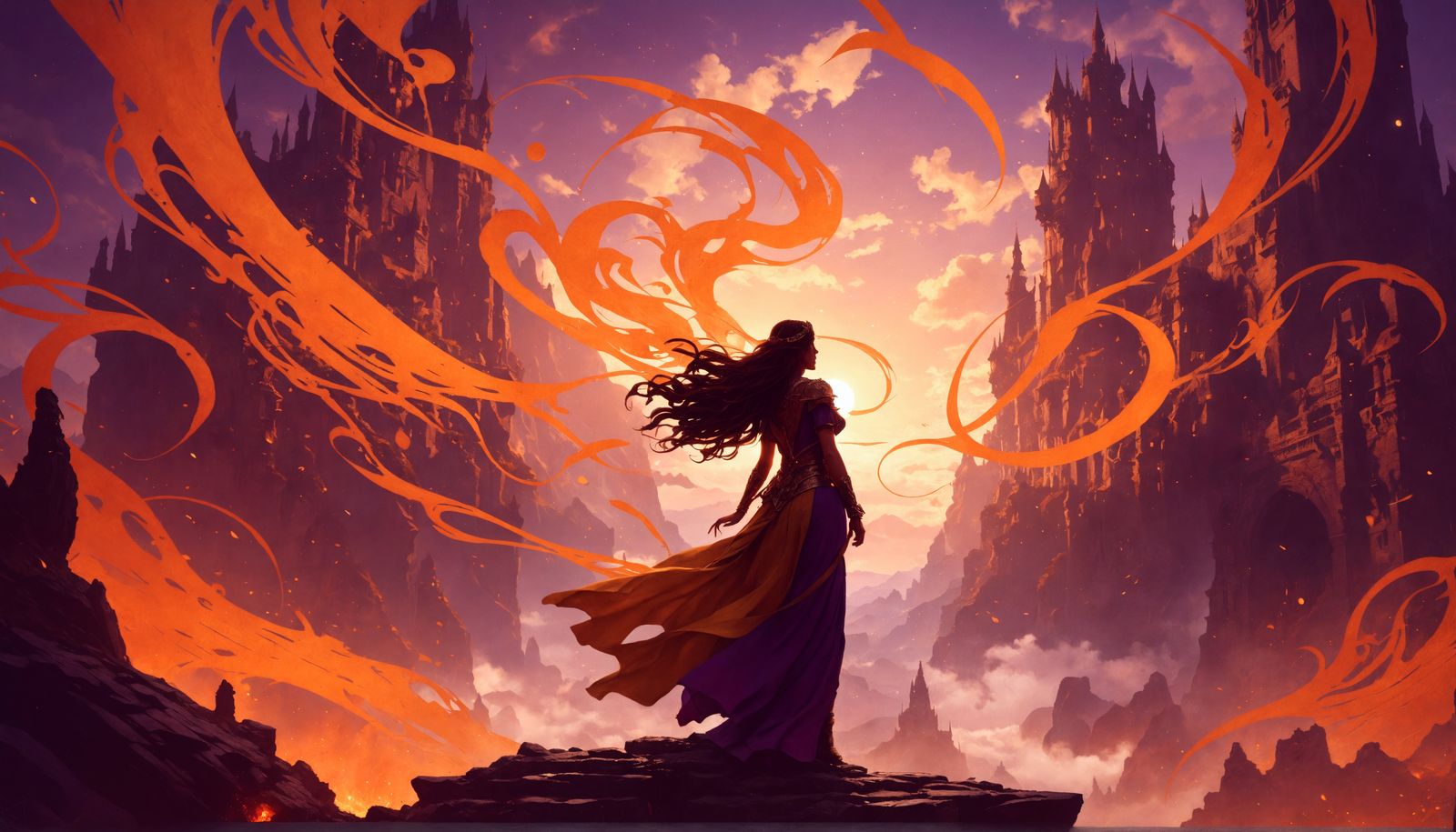 Dark Fantasy Earth Concept Art in 8K