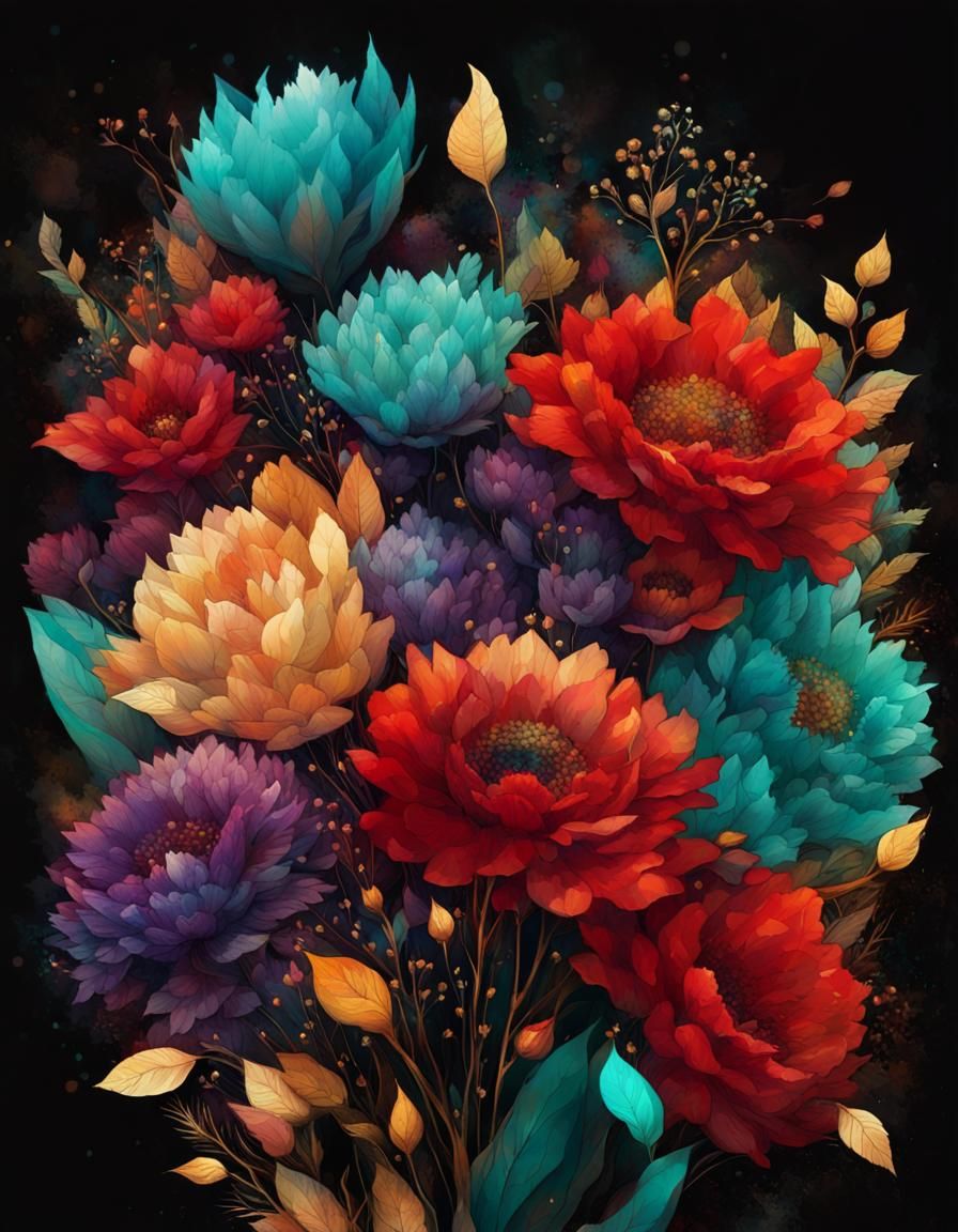 Royal Sunset Bouquet