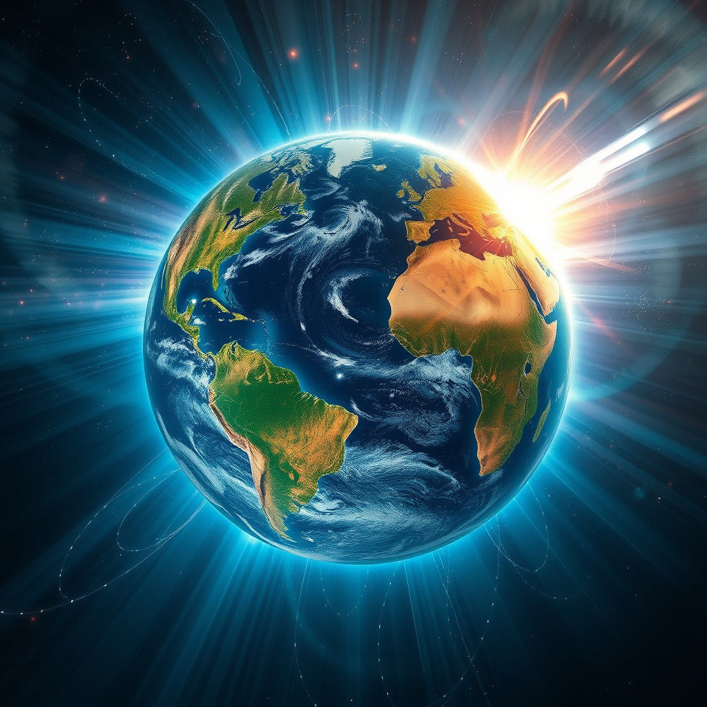 Global Holy Spirit: Detailed Matte Painting