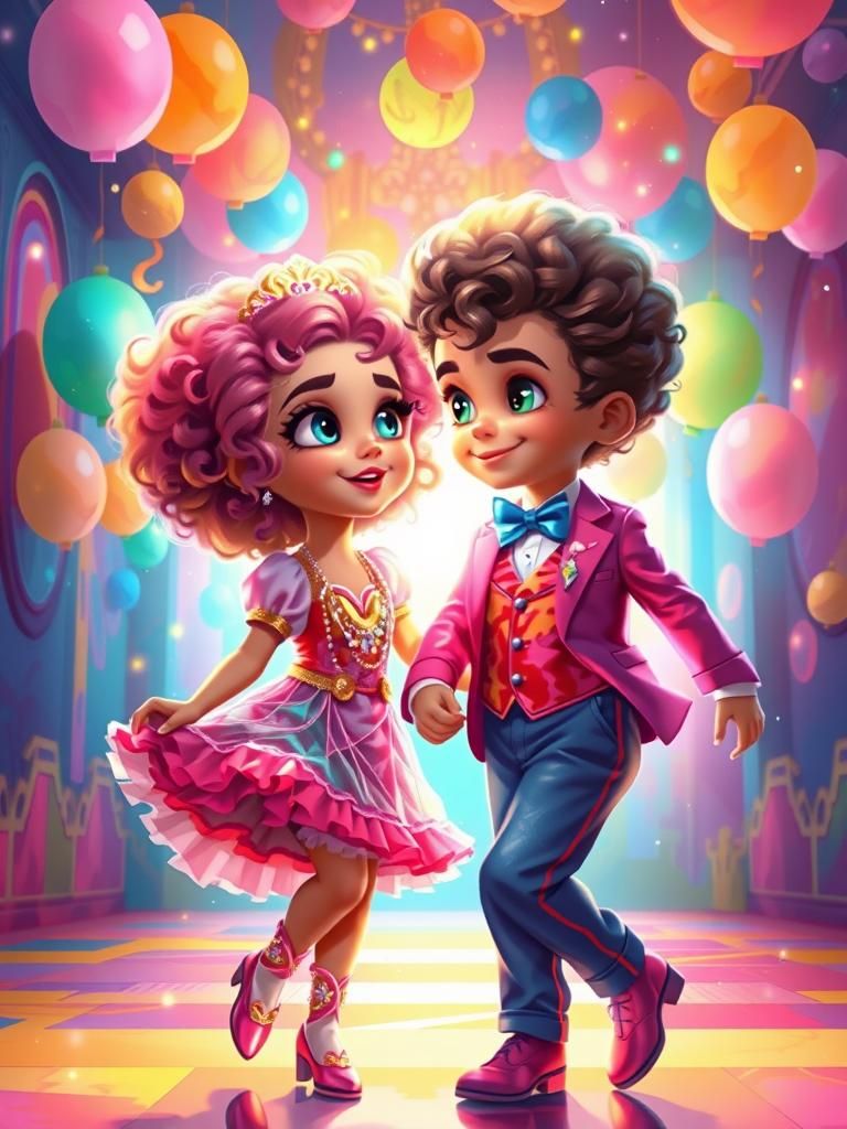 minimalistic cartoon style, Playful and exaggerated cartoon ...