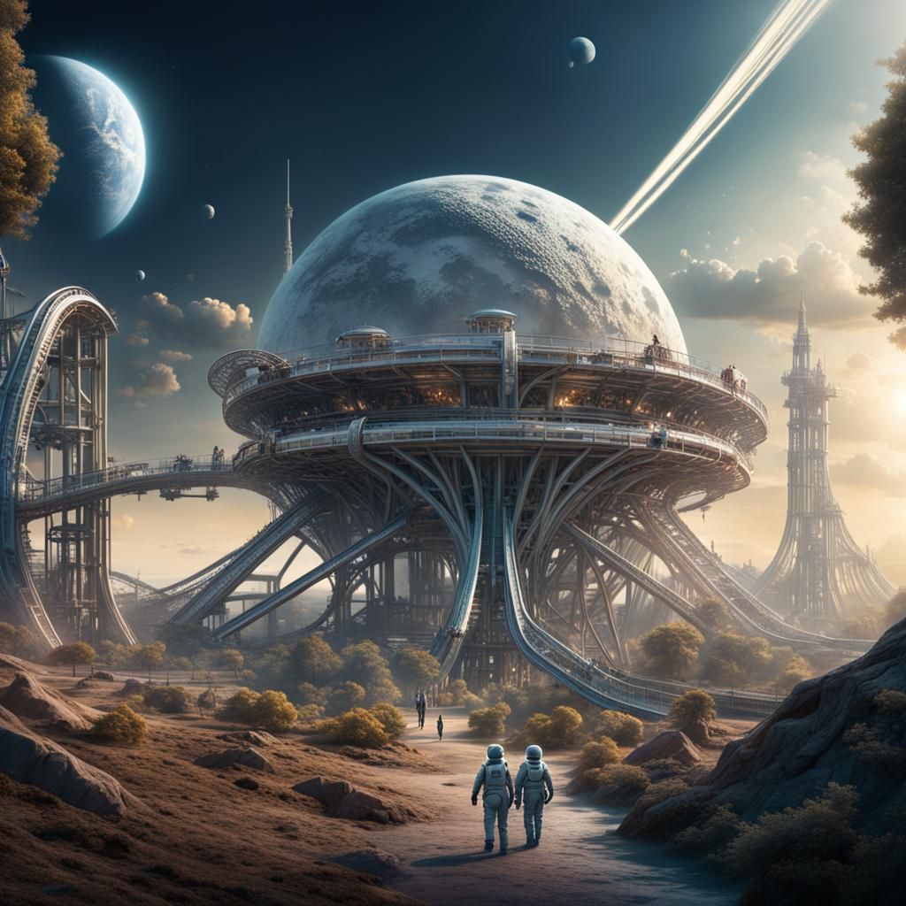 Theme Park on an Alien World IV