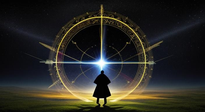 Abstract Light and Chance: An Encompassing Design