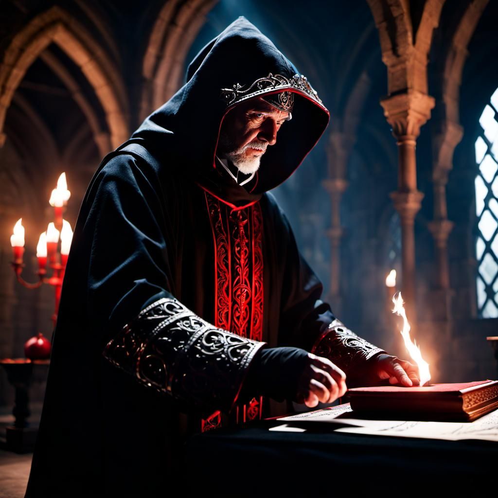 Sorcerer Incantation in Castle War Room