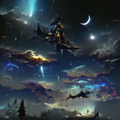 Twinkling Stars in a Dark Night Sky