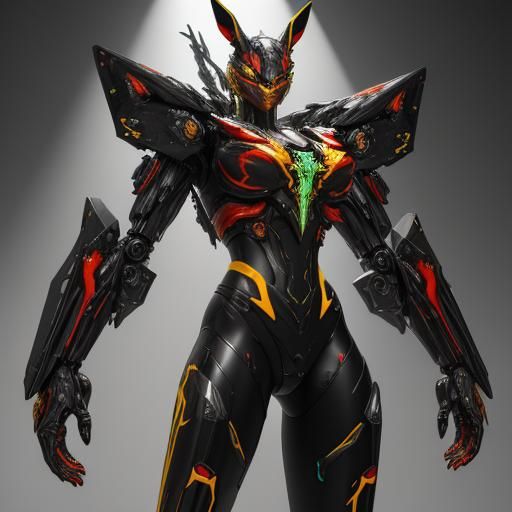 Surreal Embroidered Easter Bunny in Mixed Media Textile Art