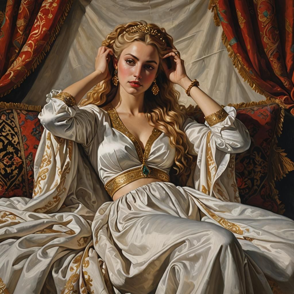 Draped