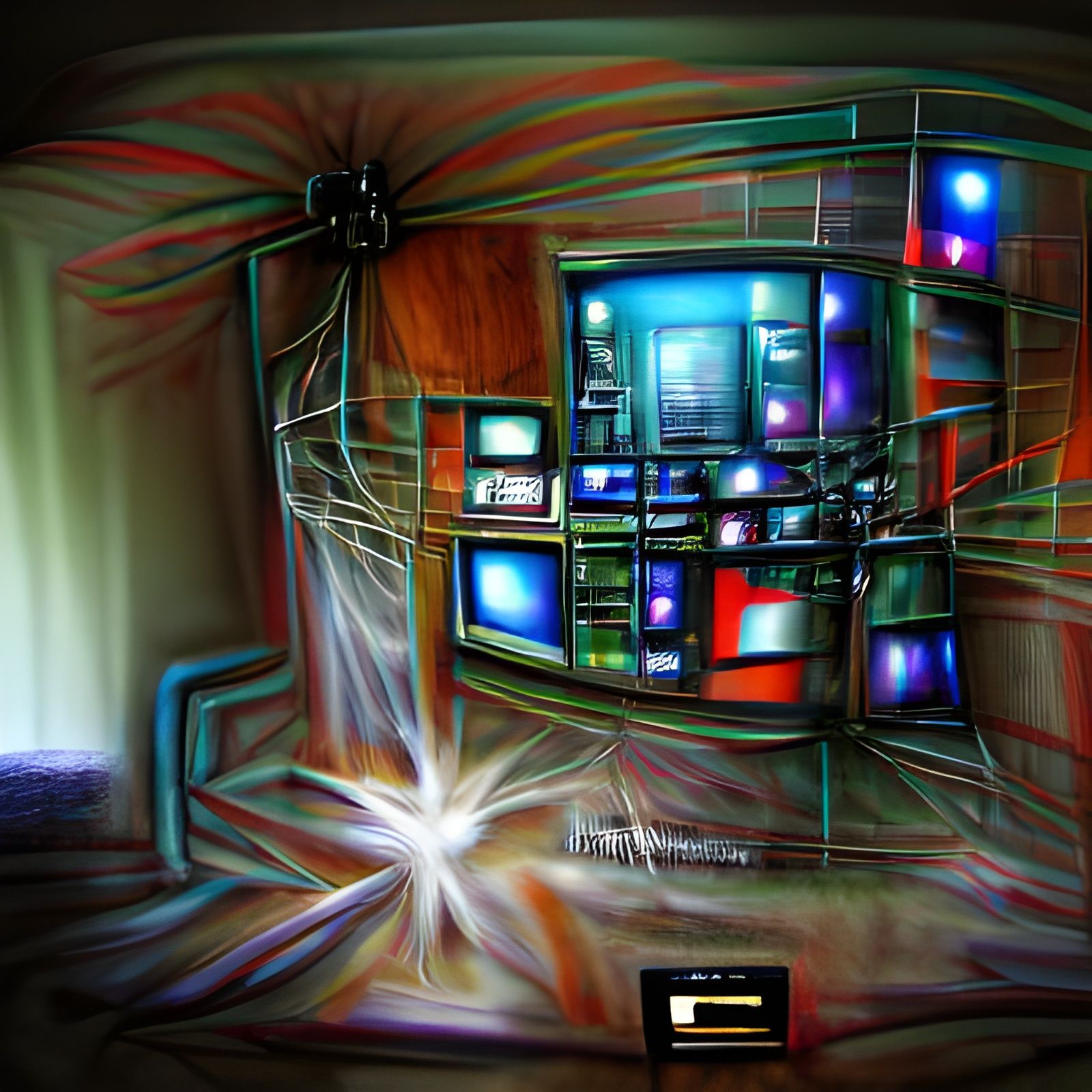 Dream Dimension Portal on a Circuit TV