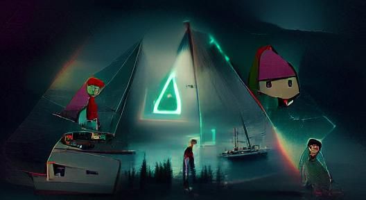 Oxenfree AI Art