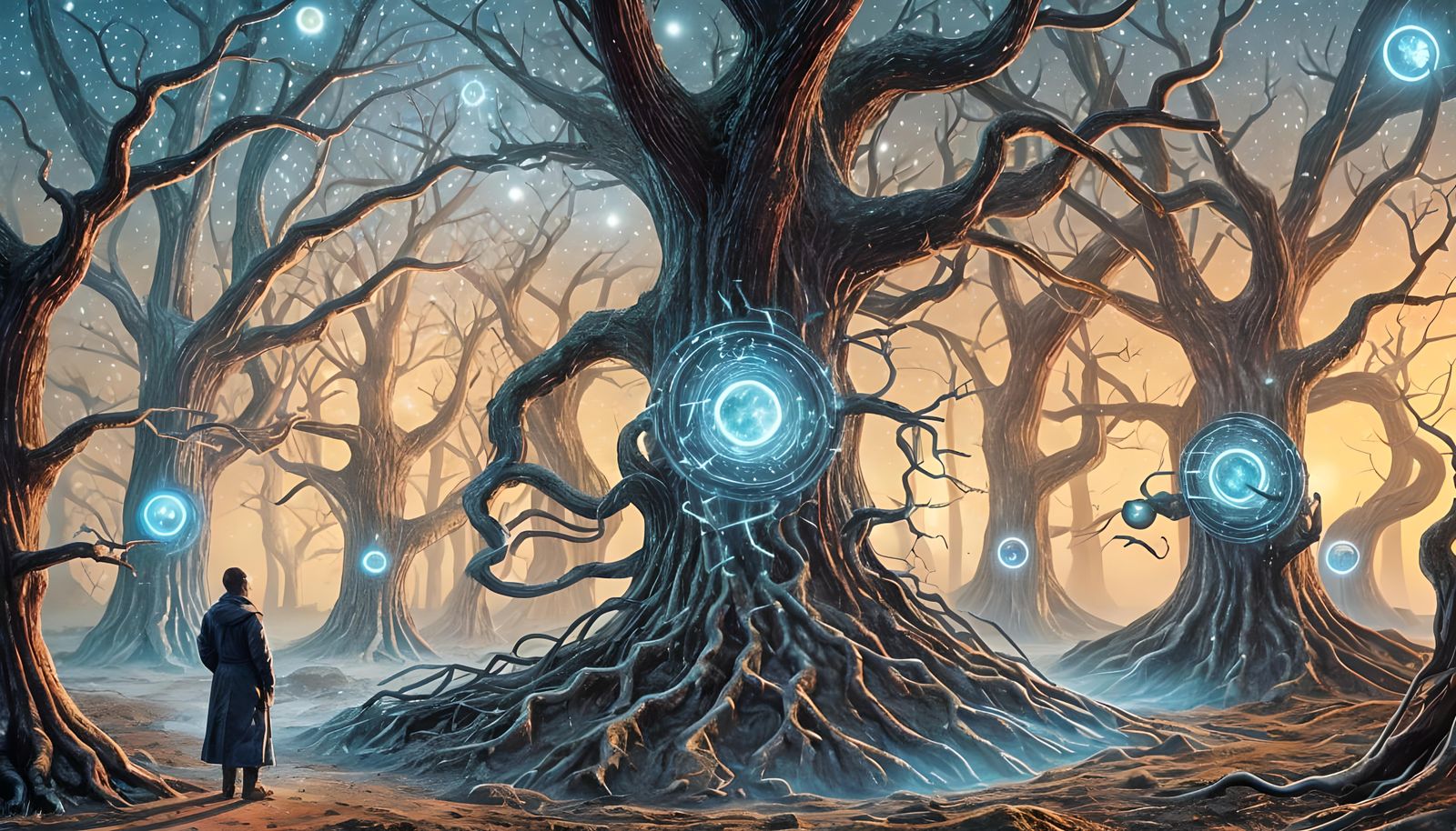 Steampunk Ghosts in Post-Apocalyptic Wasteland