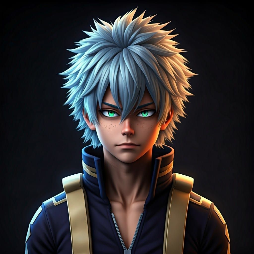 Shigraki My Hero Academia in 3D Anime Art