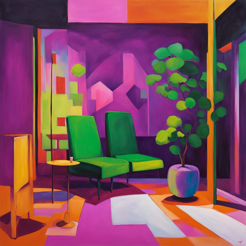 Surreal Soft Focus Painting in James Gurney Style