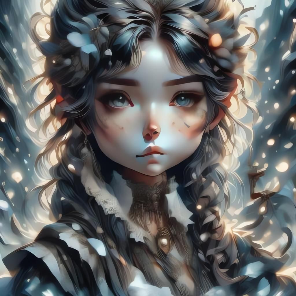 Hyperrealistic Portrait with Cinematic Lighting in 8K