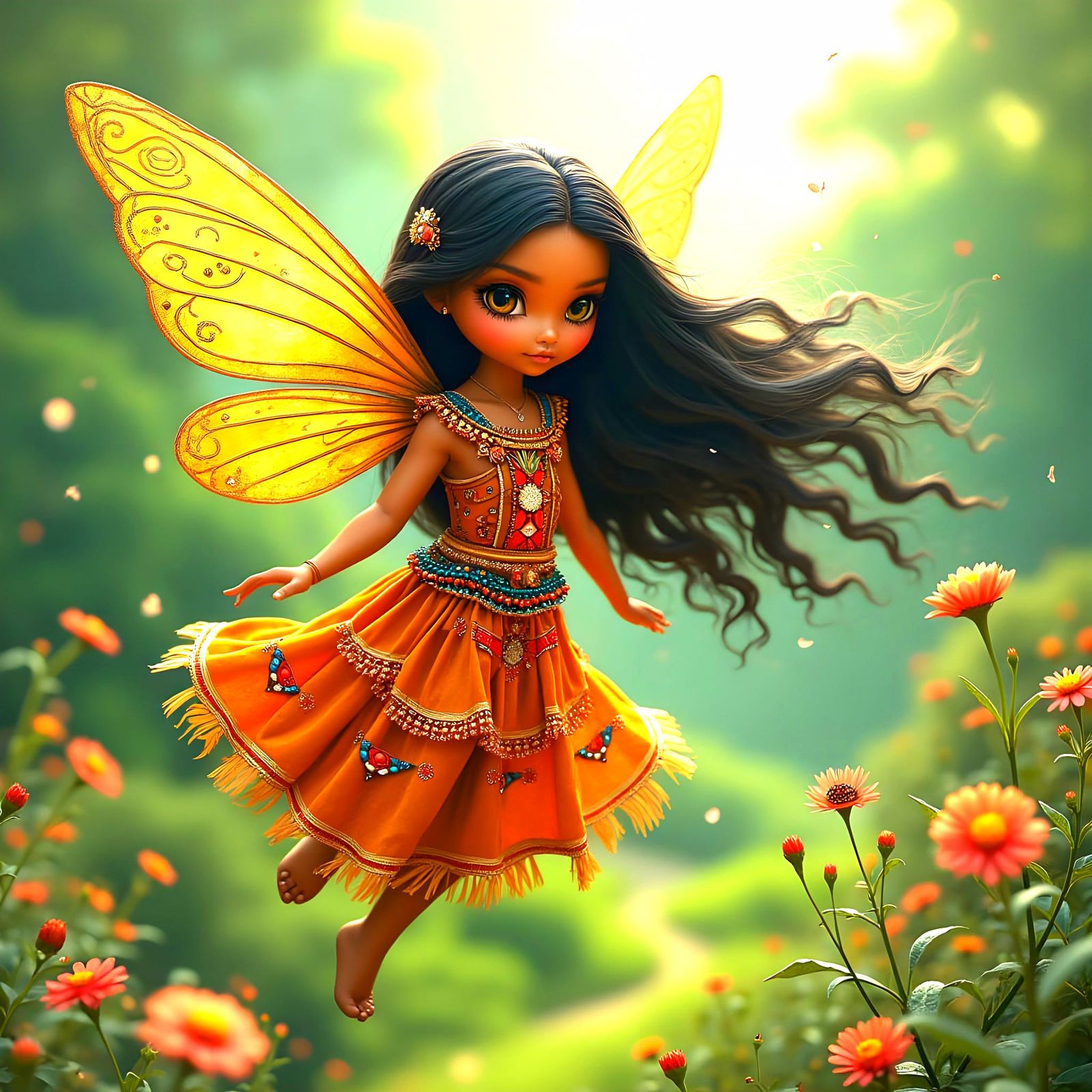 Indigenous Fairy in Enchanted Valley
