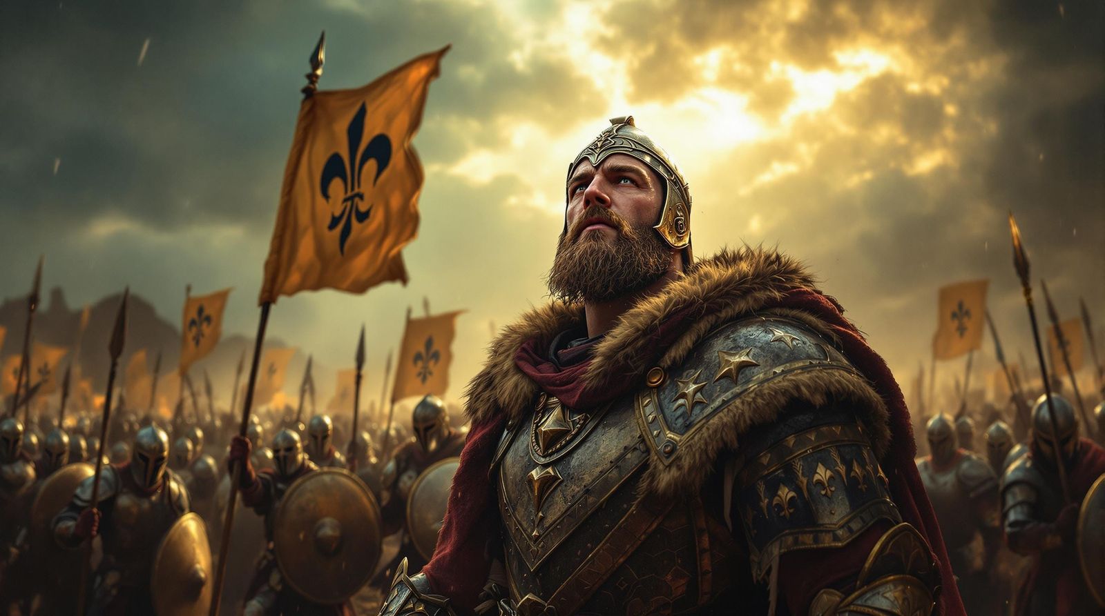 Clovis at Tolbiac : The Last Pagan King’s Prayer