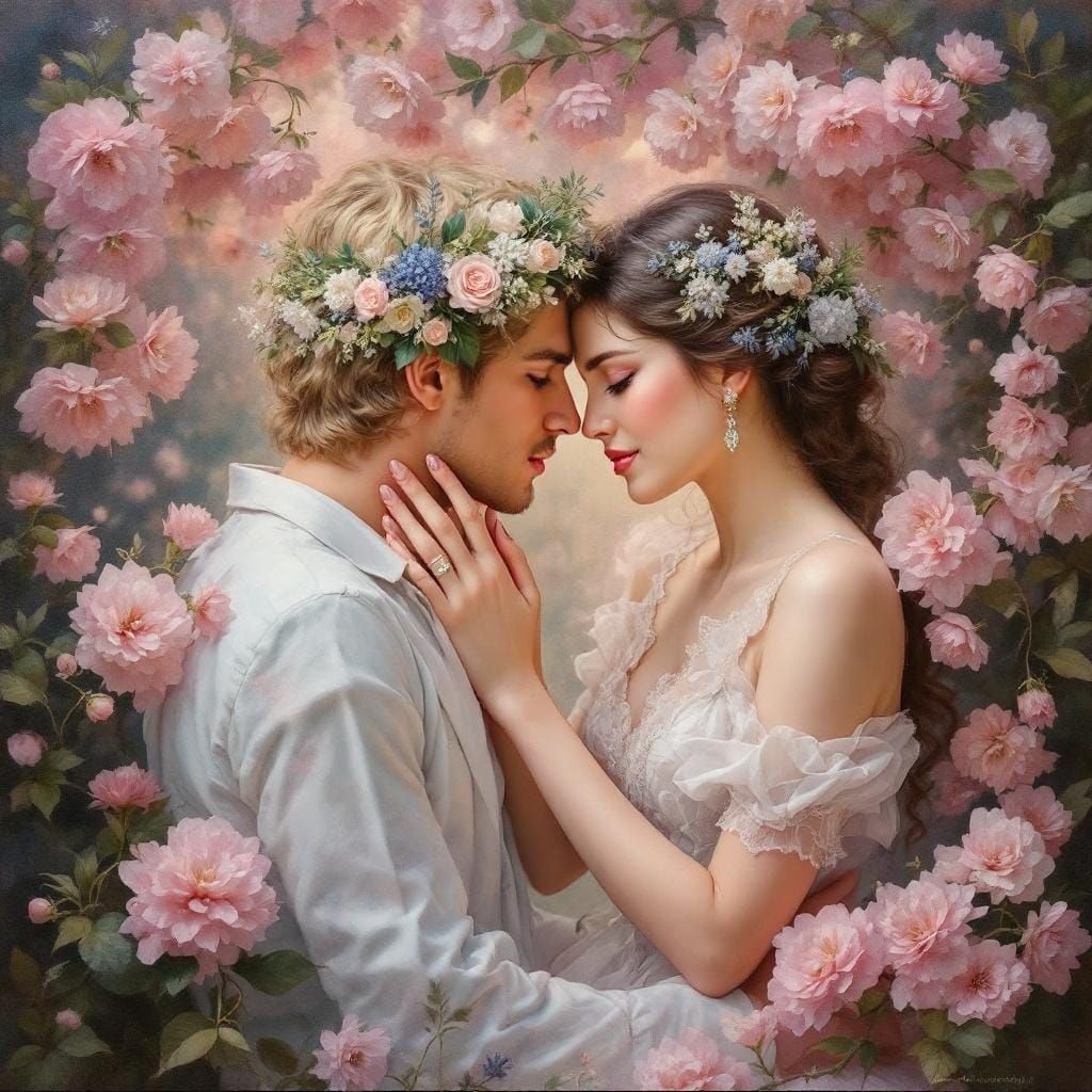 Romantic Impressionism: Intimate Family Moment