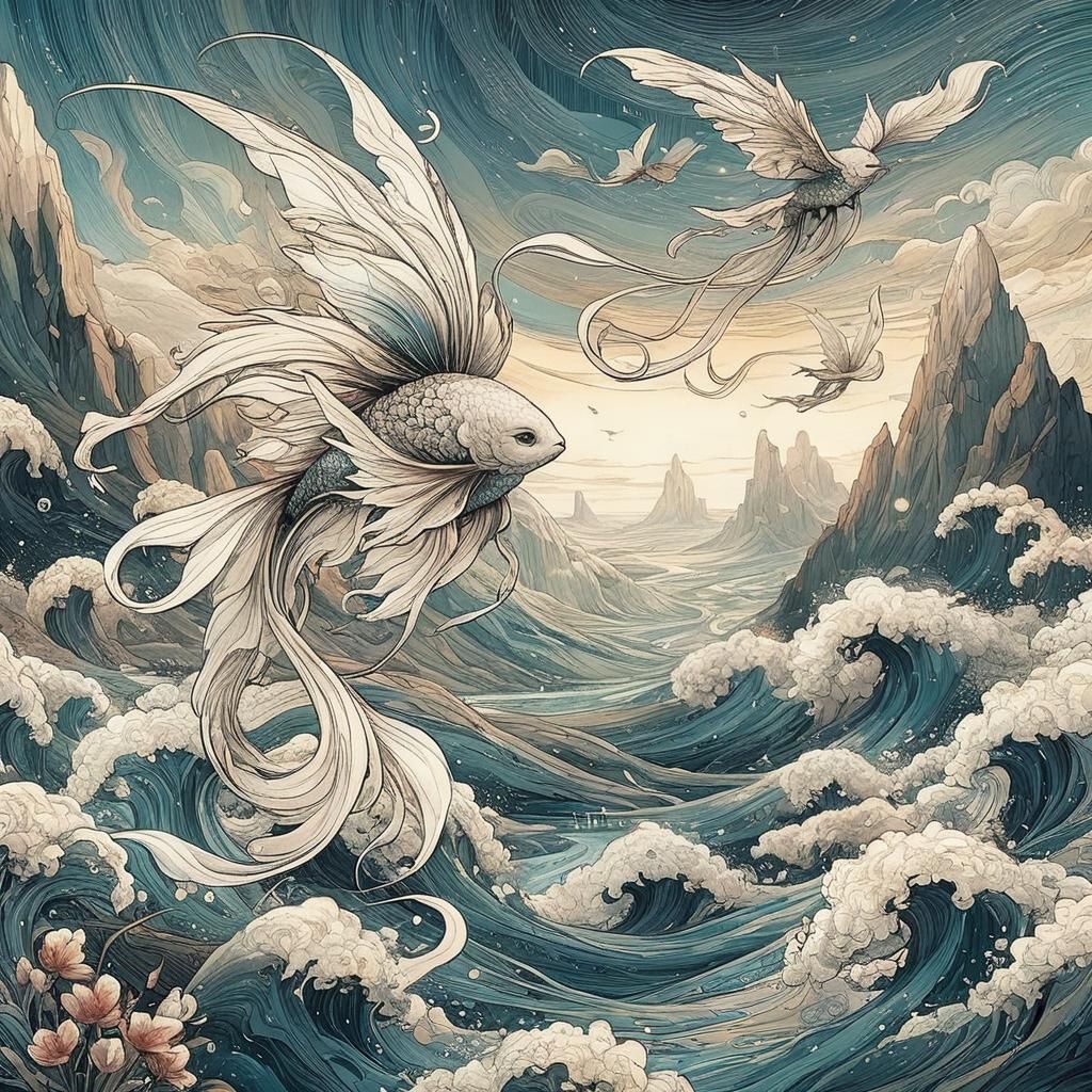 Abstract Dreamscape Creation