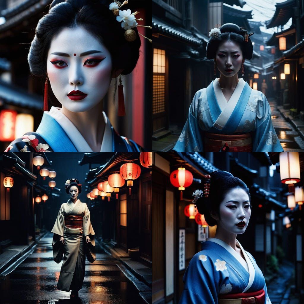 Lost Geisha in War-Torn Kyoto