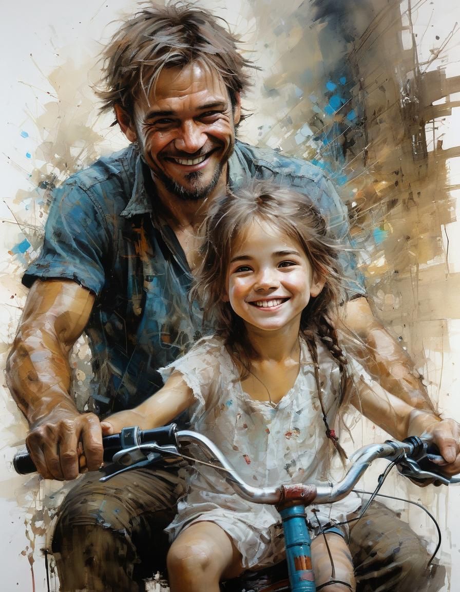 Some people don't believe in heroes but they just don't know my dad.