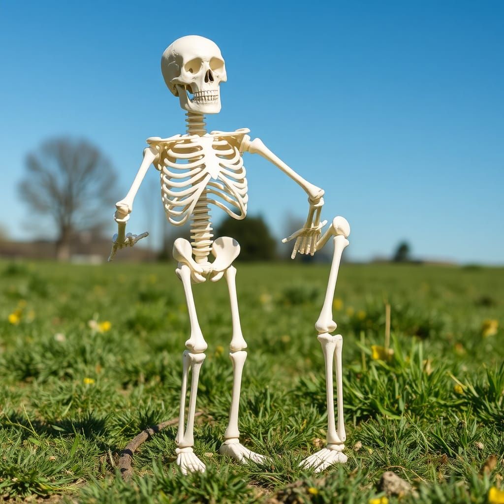 Humorous IKEA Skeleton Assembly