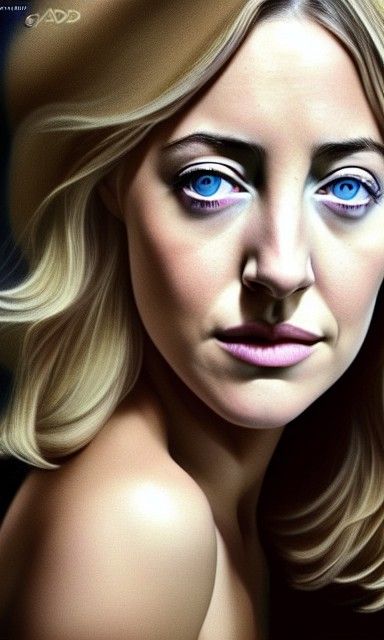 Composite Celebrity Portrait Digital Art