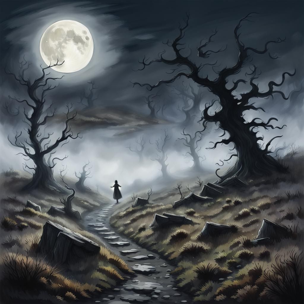 Ethereal Moor: Ghosts and Witches by Moonlight