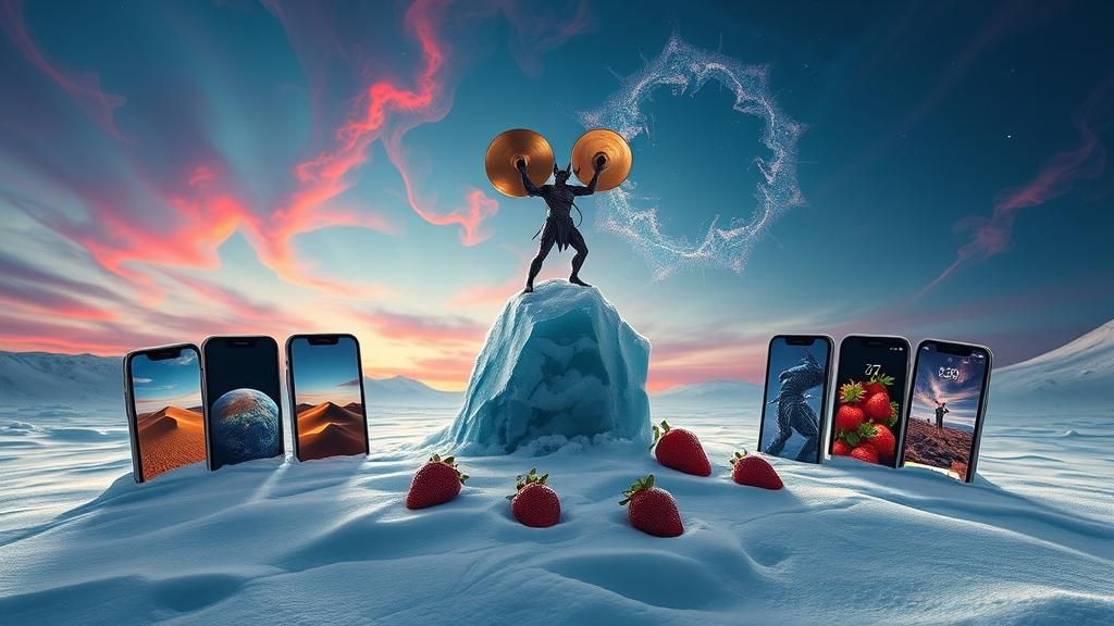 Surreal iPhones and Demonic Cymbal Clash