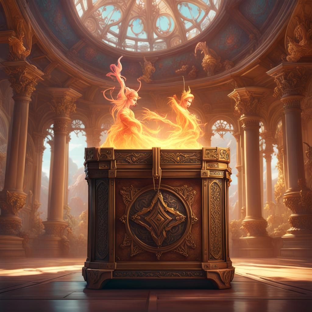 Pandora's Box Concept Art in Unreal Engine 5