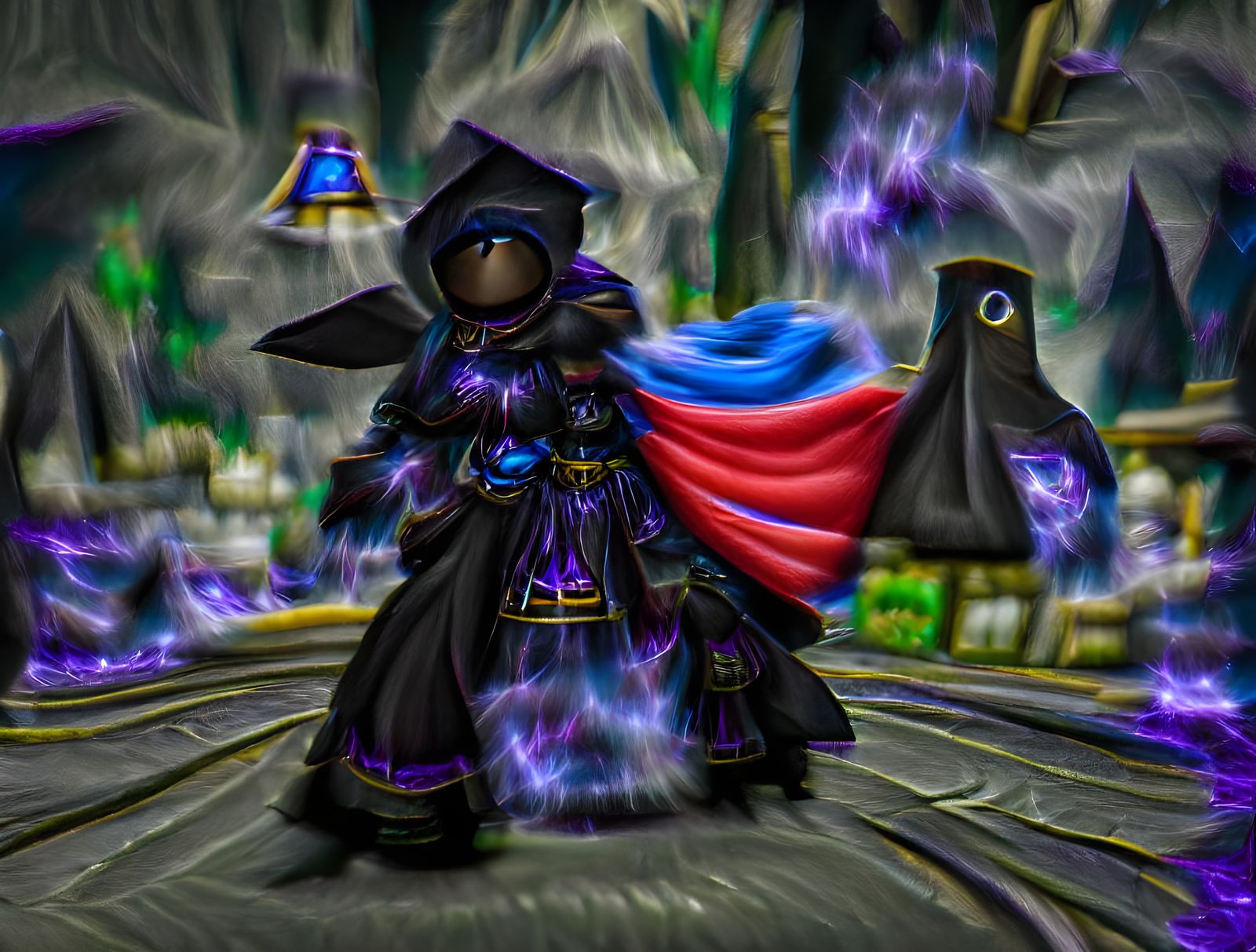 Dark Mage in a Dark 4th Dimension