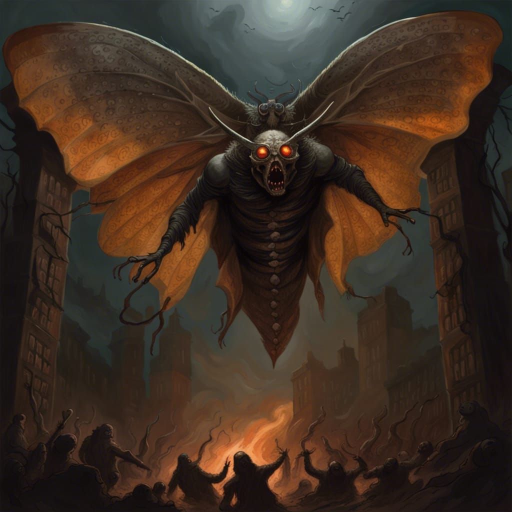 Death Head Moth from Demonic Hell Gate