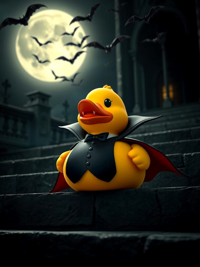 Rubber Ducky Count Duckula