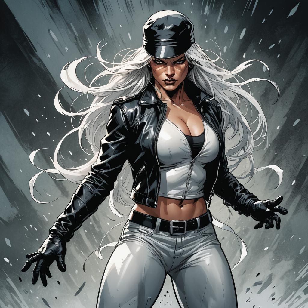 Dynamic Comic Art of Winter the Wrestler