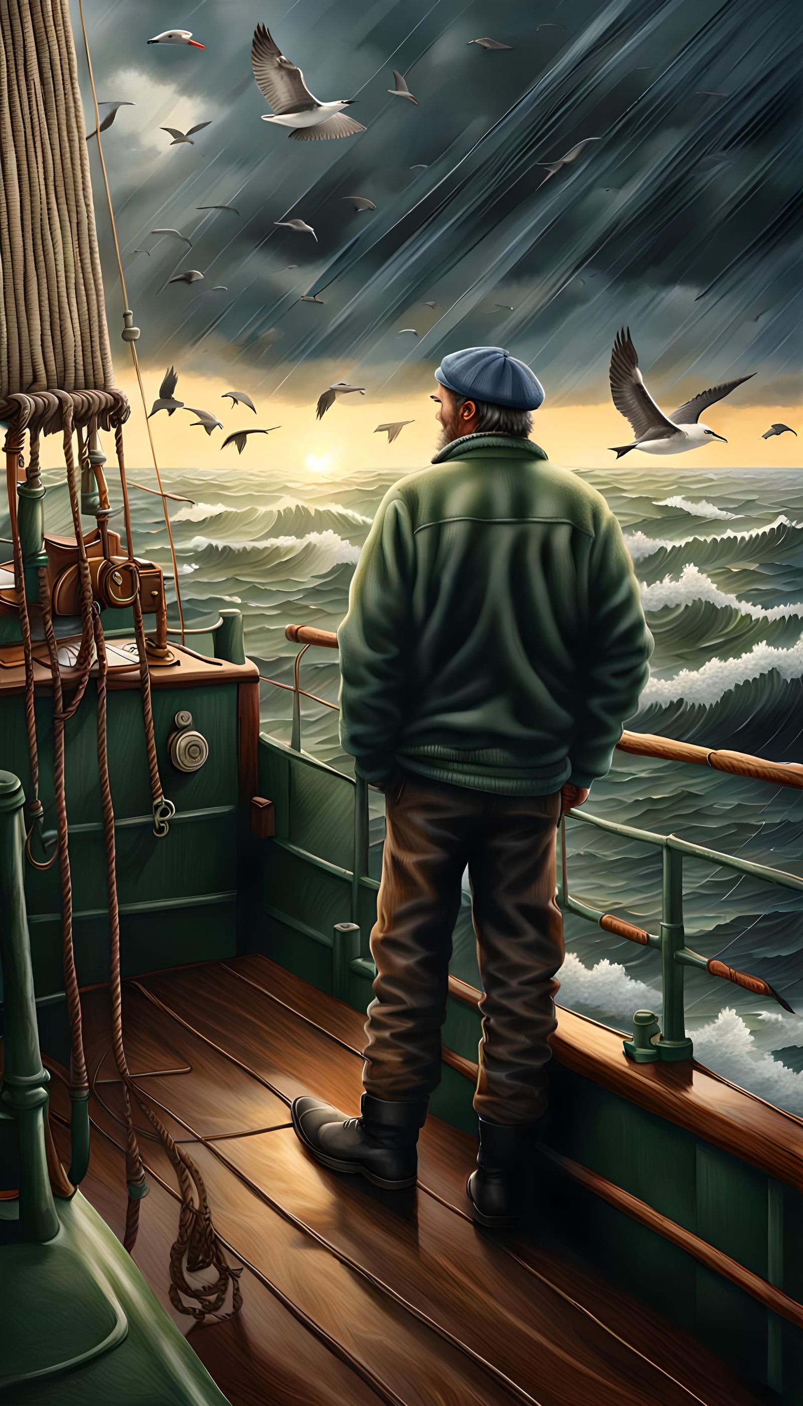 A Fisherman's Stare (V4), by Lord Elboron