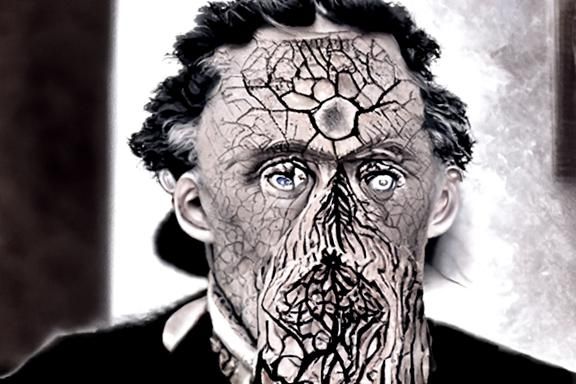 Dark Raven Thoughts in German Expressionism