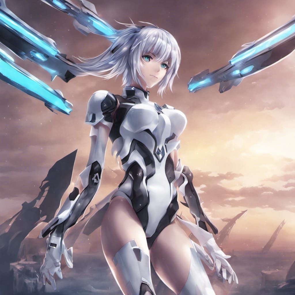 KOS-MOS Full Body Anime Style