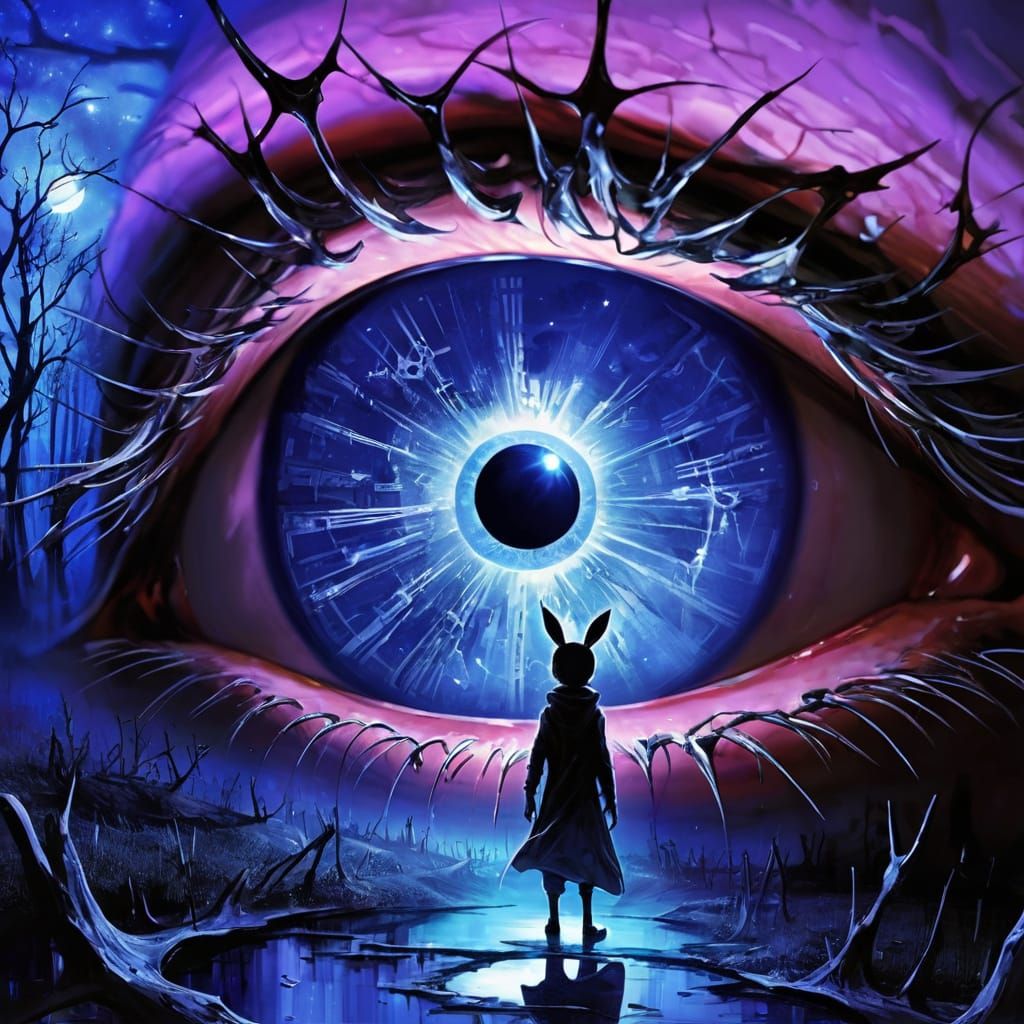 Ethereal Eclipse: A Macabre Dream