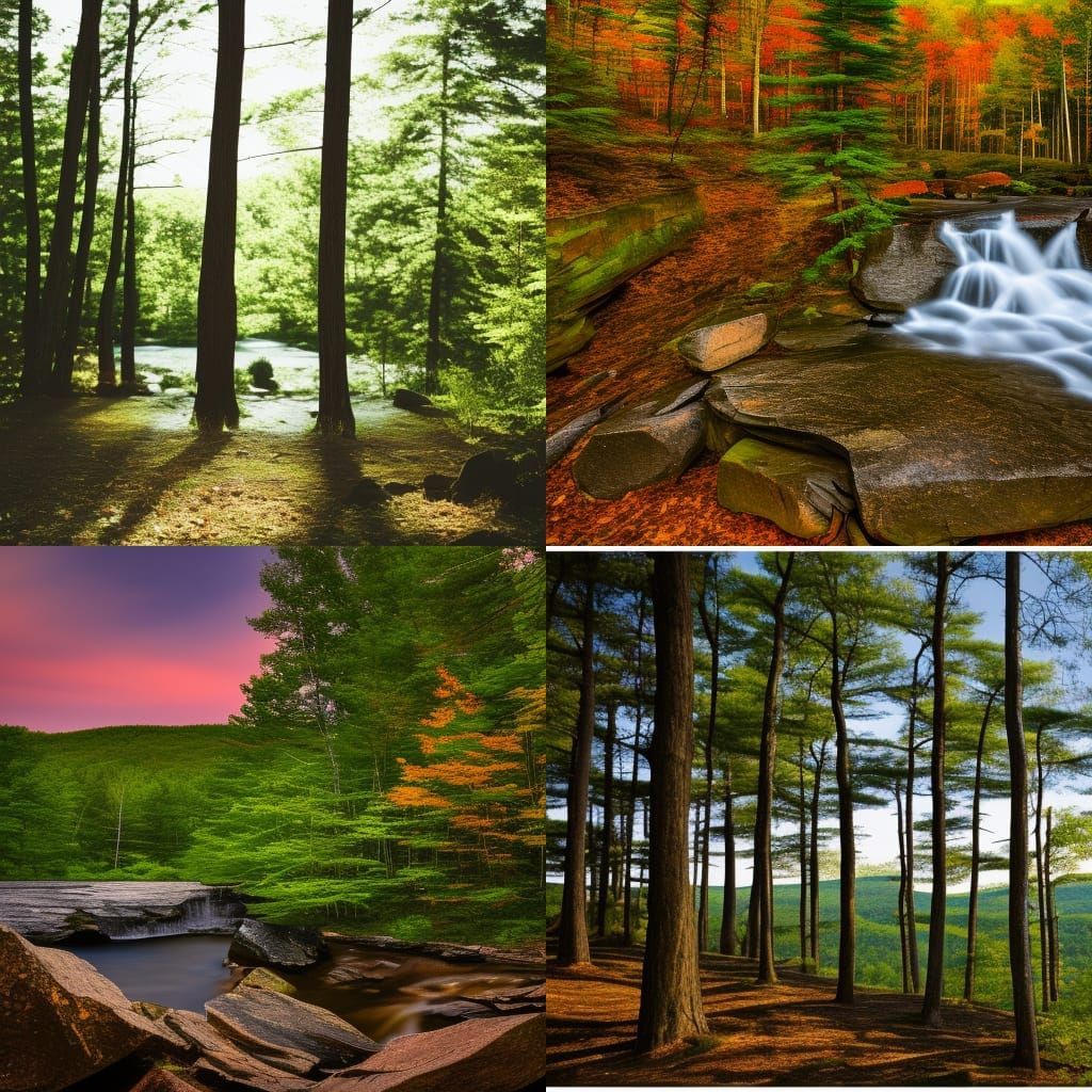 Pocono Mountains Photography with Bokeh and Natural Light