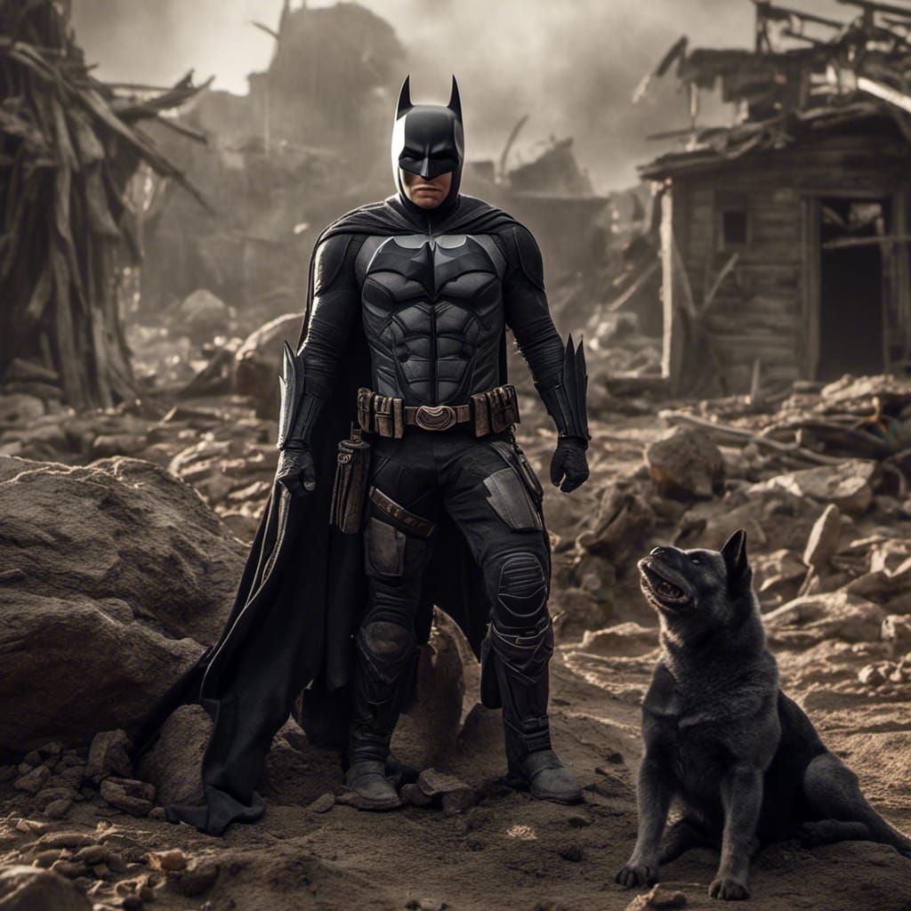 Lone Ranger as Batman, Digital Art